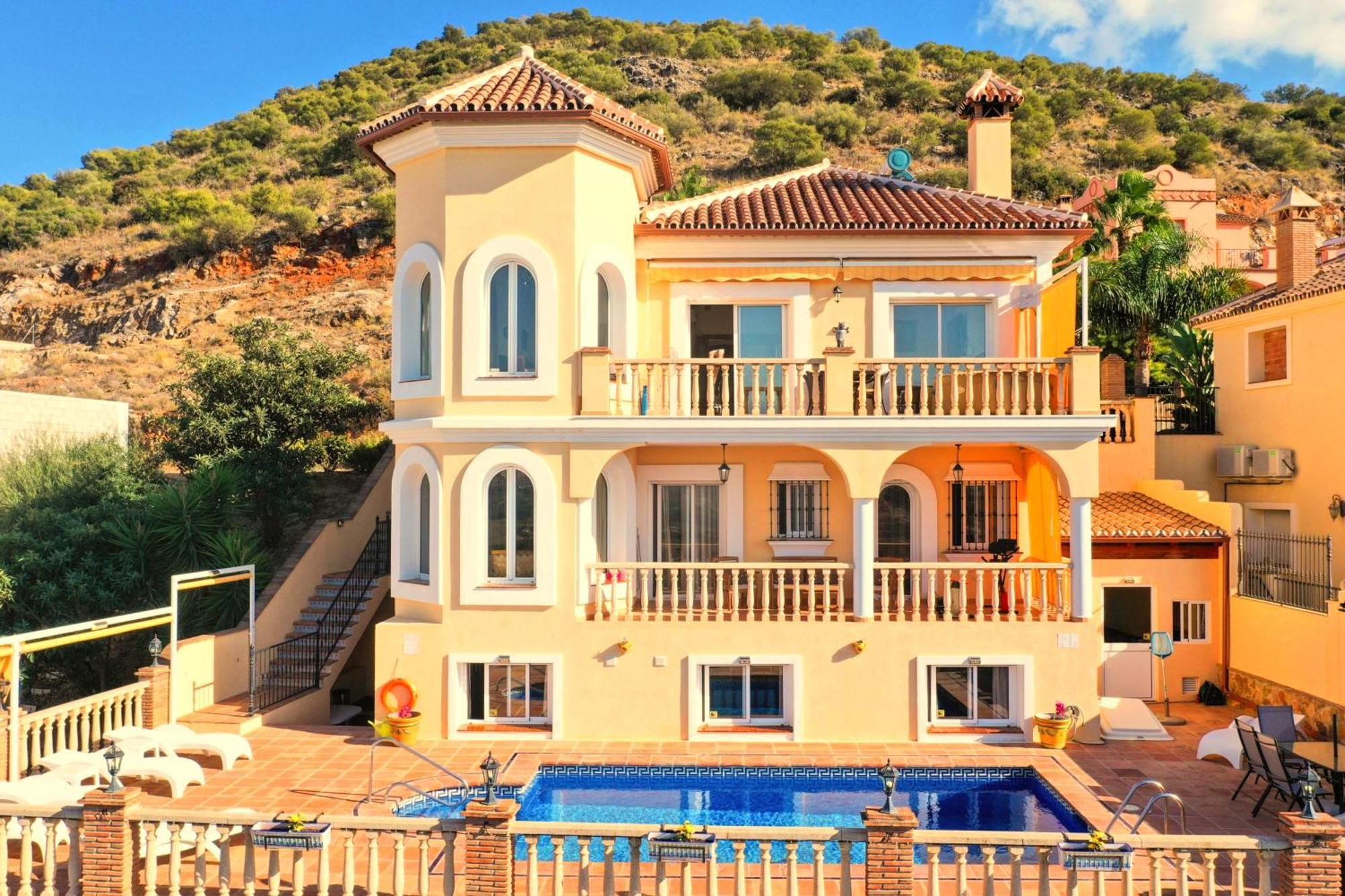 Villa Bella Vista Coín 外观 照片